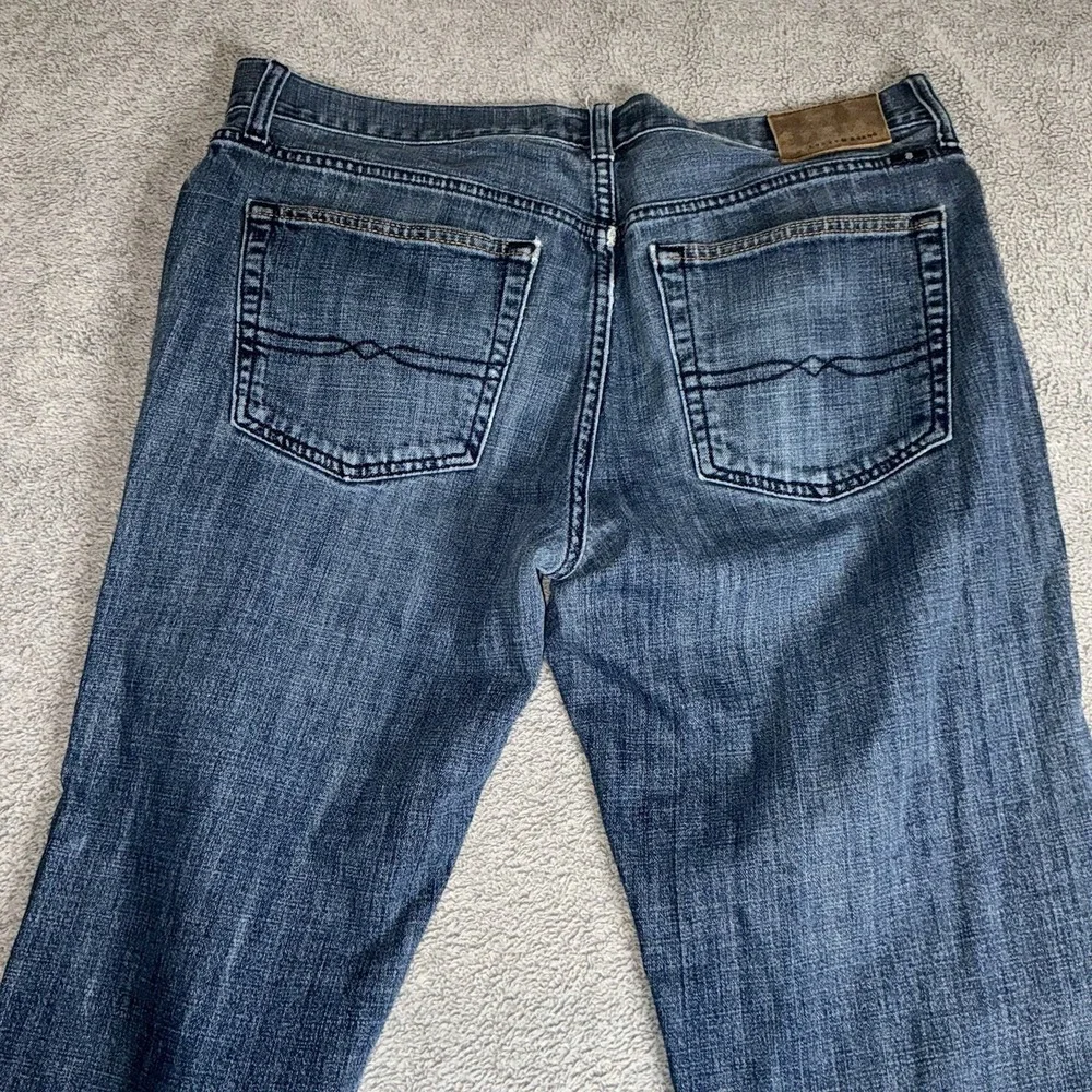 Lucky Brand Denim Jeans 121 Heritage Slim Mens Size 34 x 34 Med. Wash Button Fly - Picture 4 of 8